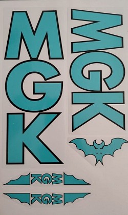 MGK bats stickers